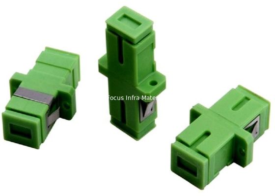 SC APC SM SX Fiber Optic Adapters Oxidation Proof Fiber Optic Couplers