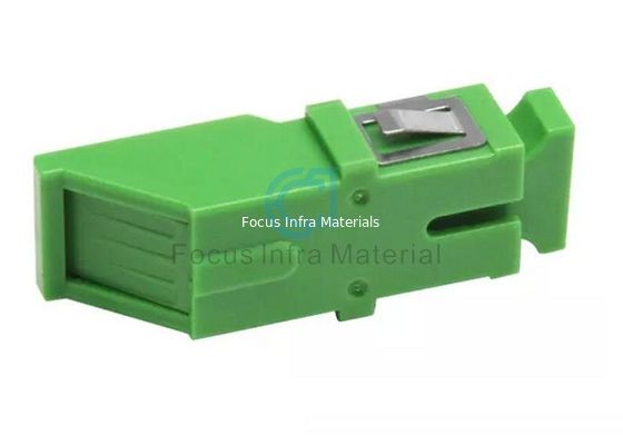 SC APC Fiber Optic Adapters Connectors With Inner Shutter