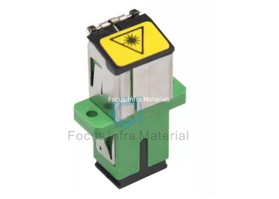 Lightweight Fiber Optic Adapters Connectors Single Mode SC APC To SC APC Adapter