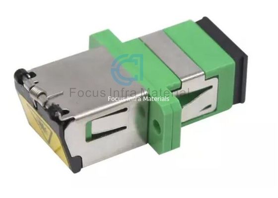 Lightweight Fiber Optic Adapters Connectors Single Mode SC APC To SC APC Adapter