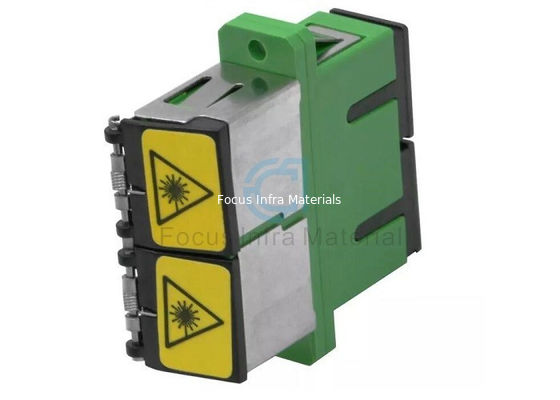 SC APC SM DX Fiber Optical Adapter Coupler Adapter For FTTH FTTX
