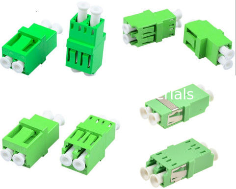 LC APC Duplex Fiber Optic Adapter LC Optical Fiber Coupler
