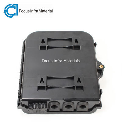 IP65 ABS Outdoor Fiber Optic Termination Box Wall Mounted 0.85kg