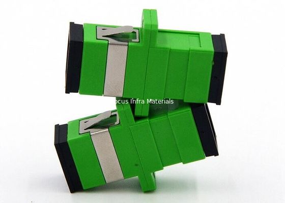 50db Fiber Optic Adapters FTTH FTTX SC APC Coupler With Flange