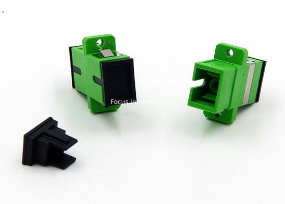 50db Fiber Optic Adapters FTTH FTTX SC APC Coupler With Flange