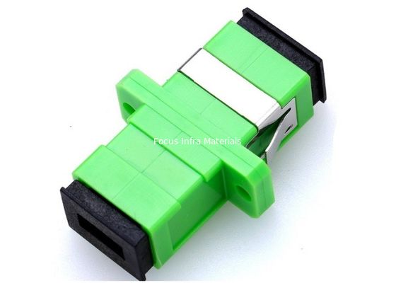 Green SC APC LC Fiber Optic Coupler Single Mode Focus Infra