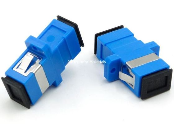 Focus Infra UPC Simplex SC To ST Fiber Adapter With Flange OEM