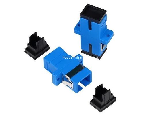 Focus Infra UPC Simplex SC To ST Fiber Adapter With Flange OEM