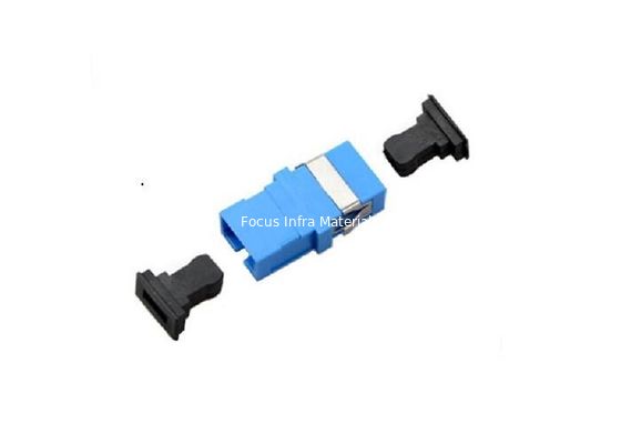 Focus Infra UPC Simplex SC To ST Fiber Adapter With Flange OEM