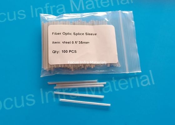 35mm Ribbon Fiber Splice Sleeve CWDM DWDM Fiber Heat Shrink 250um