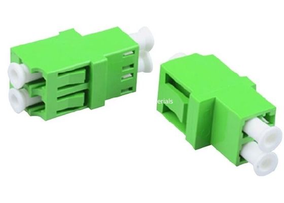 LC APC Duplex Fiber Optic Adapter LC Optical Fiber Coupler
