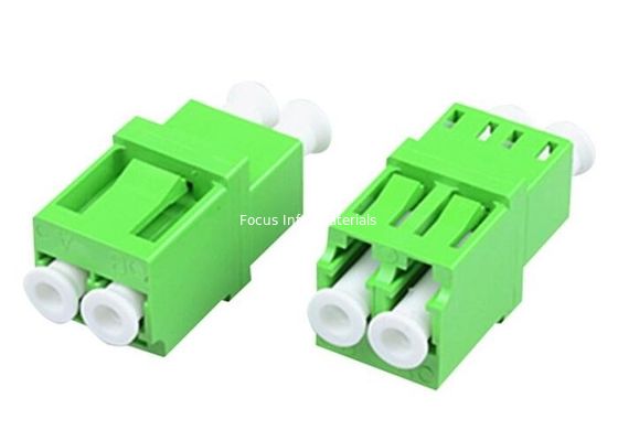 LC APC Duplex Fiber Optic Adapter LC Optical Fiber Coupler