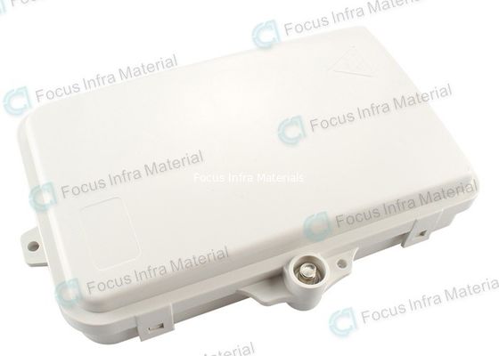 6 Core Wall Mount FTTH Fiber Optic Termination Box Indoor Outdoor