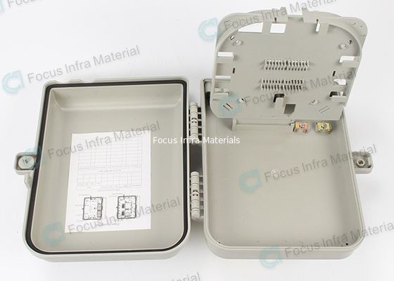 16 Core Wall Mounted Fiber Optic Distribution Box 300*260*100mm