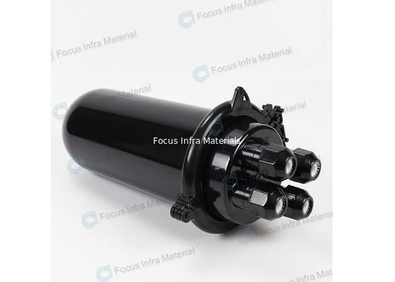 IP68 Fiber Optic Splice Closure Vertical Pipeline Fiber Joint Box 400*200mm