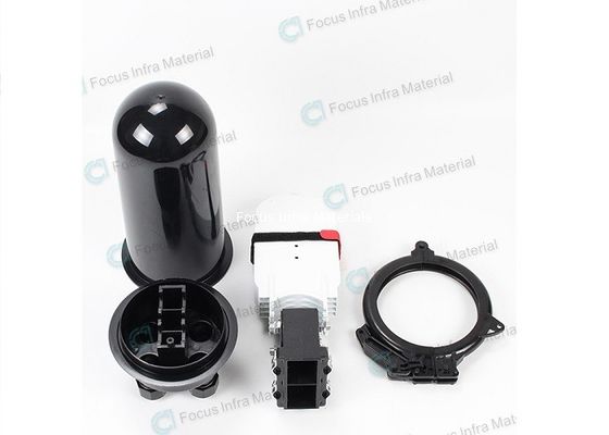 IP68 Fiber Optic Splice Closure Vertical Pipeline Fiber Joint Box 400*200mm