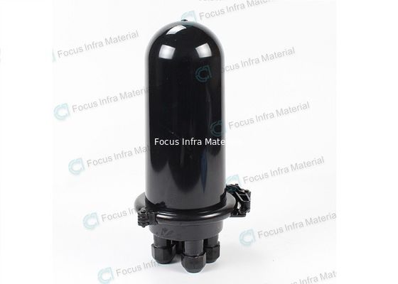 IP68 Fiber Optic Splice Closure Vertical Pipeline Fiber Joint Box 400*200mm