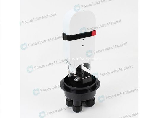 IP68 Fiber Optic Splice Closure Vertical Pipeline Fiber Joint Box 400*200mm