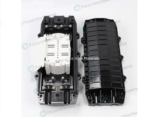 Aerial Dome FTTH 144 Core Fiber Optic Splice Closure 430*190*140mm