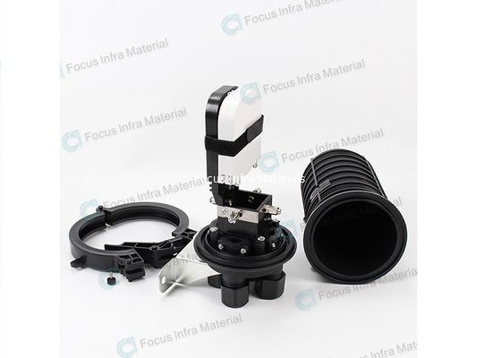 Dome Plastic Aerial Fiber Optic Splice Closure 2.15kg OEM