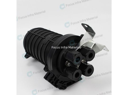Dome Plastic Aerial Fiber Optic Splice Closure 2.15kg OEM