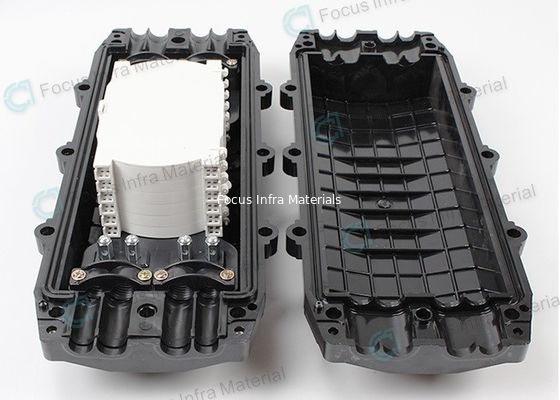 Horizontal FTTH Splice Closure For Optical Fiber Cable 144 Cores