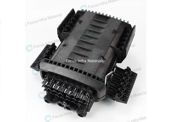 PP Dome Type Fiber Optic Splice Closure 2 Inlet 2 Outlet 288 Core