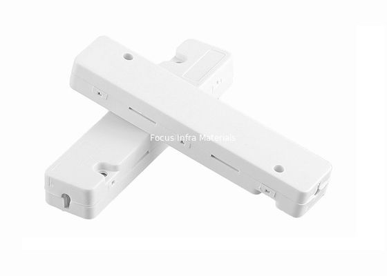 FTTH FTTB FTTX White Square Home Drop Cable Protection Box OEM