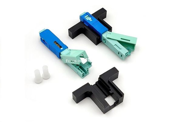 FTTH FTTB FTTX Single Mode SC Fast Connector OEM Indoor Outdoor