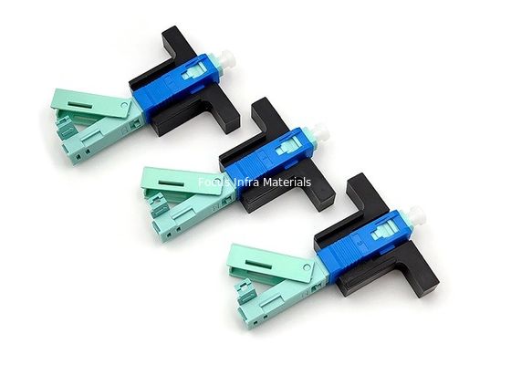 FTTH FTTB FTTX Single Mode SC Fast Connector OEM Indoor Outdoor