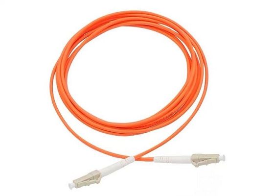 MM Simplex Multimode Fiber Optic Cable OM1 LC UPC To LC UPC