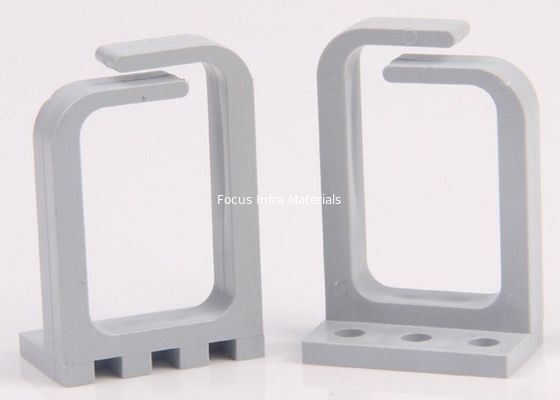 L Type ABS Materials FTTH Fiber Cabling Accessories Rack Cable Management Ring