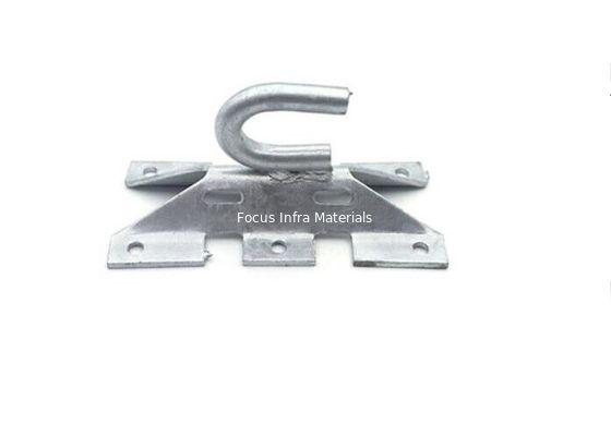 Aerial Bundled Cable System Metal Hook Bracket FTTH Network Accessories