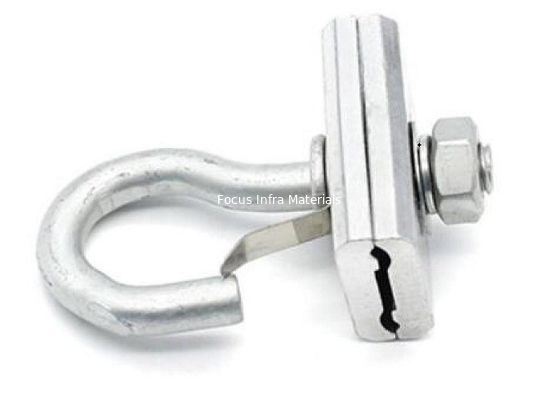 Cabling Management FTTH Accessories Galvanized Steel Draw Hook