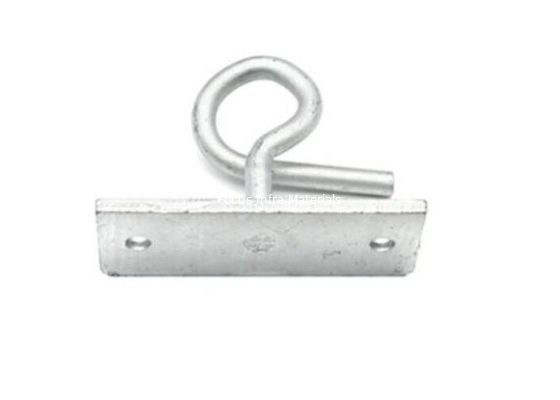 Galvanized Steel Draw Hook For FTTH Network Cabling Accessories