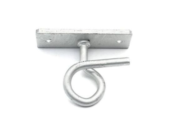 Galvanized Steel Draw Hook For FTTH Network Cabling Accessories