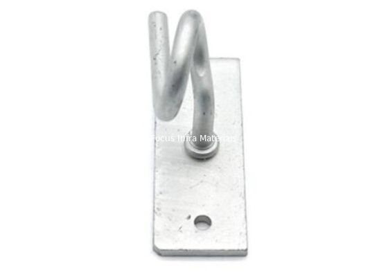 Galvanized Steel Draw Hook For FTTH Network Cabling Accessories