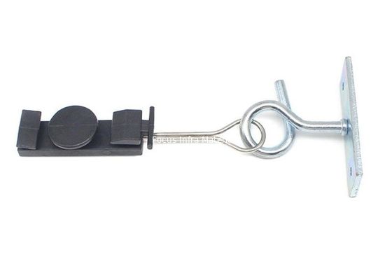 ABS Material Fix Drop Wire Clamp Black For FTTH Network Accessories