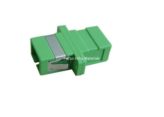 SC APC SM Single Mode Fiber Optic Adapters Kit Anti Oxidize High Temperature Resistance