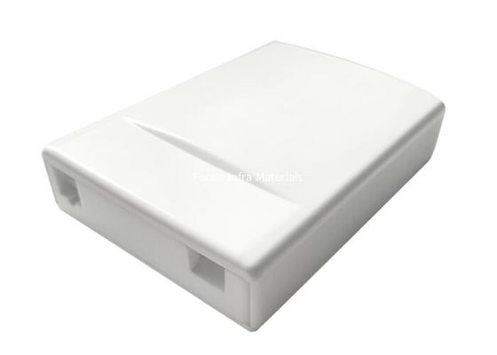 ABS SC LC Fiber Optic Termination Box 120mm Fiber Optic Face Plate