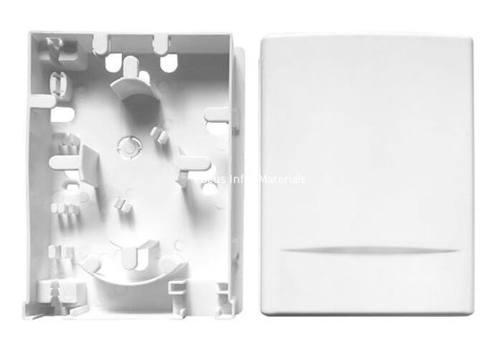 ABS SC LC Fiber Optic Termination Box 120mm Fiber Optic Face Plate
