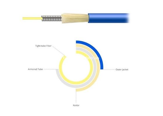 Patchcord Armored 10m Patch Cable G652D SC UPC Patch Cord